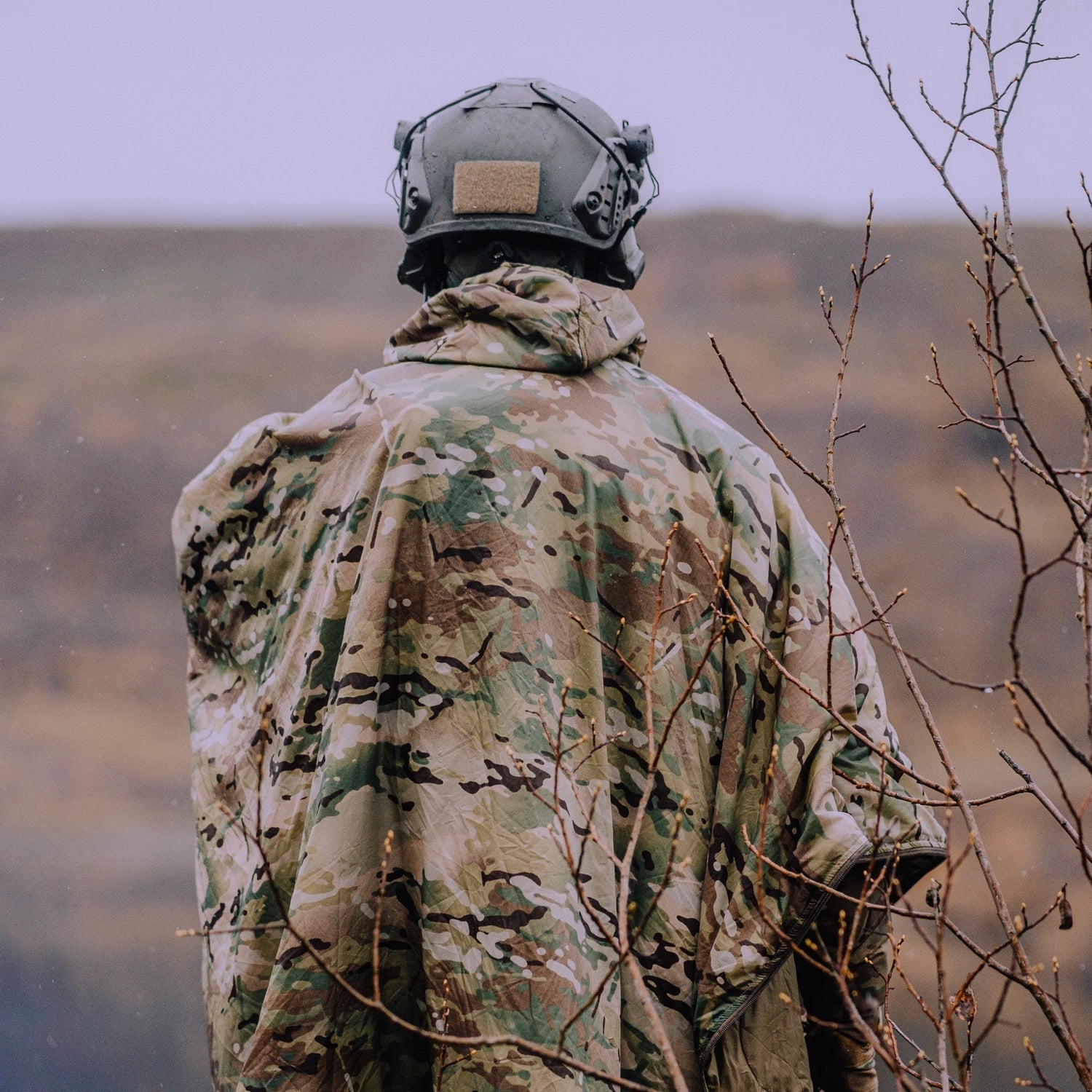 Helikon-Tex Swagman Roll pončo, MultiCam Black