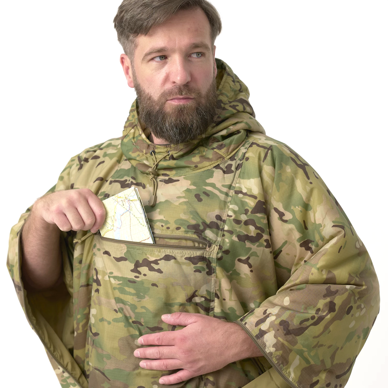 Helikon-Tex Swagman Roll pončo, MultiCam