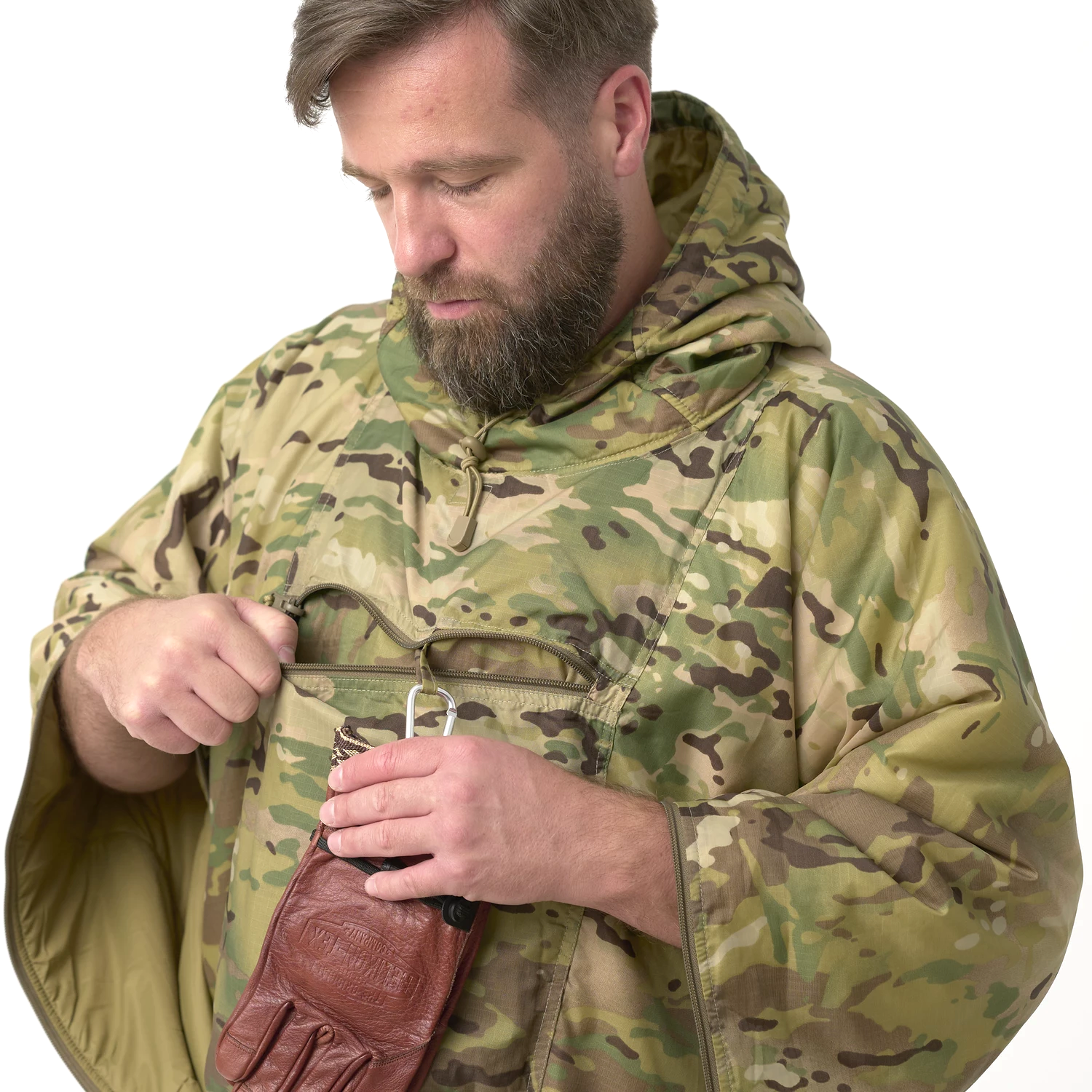 Helikon-Tex Swagman Roll pončo, MultiCam Black
