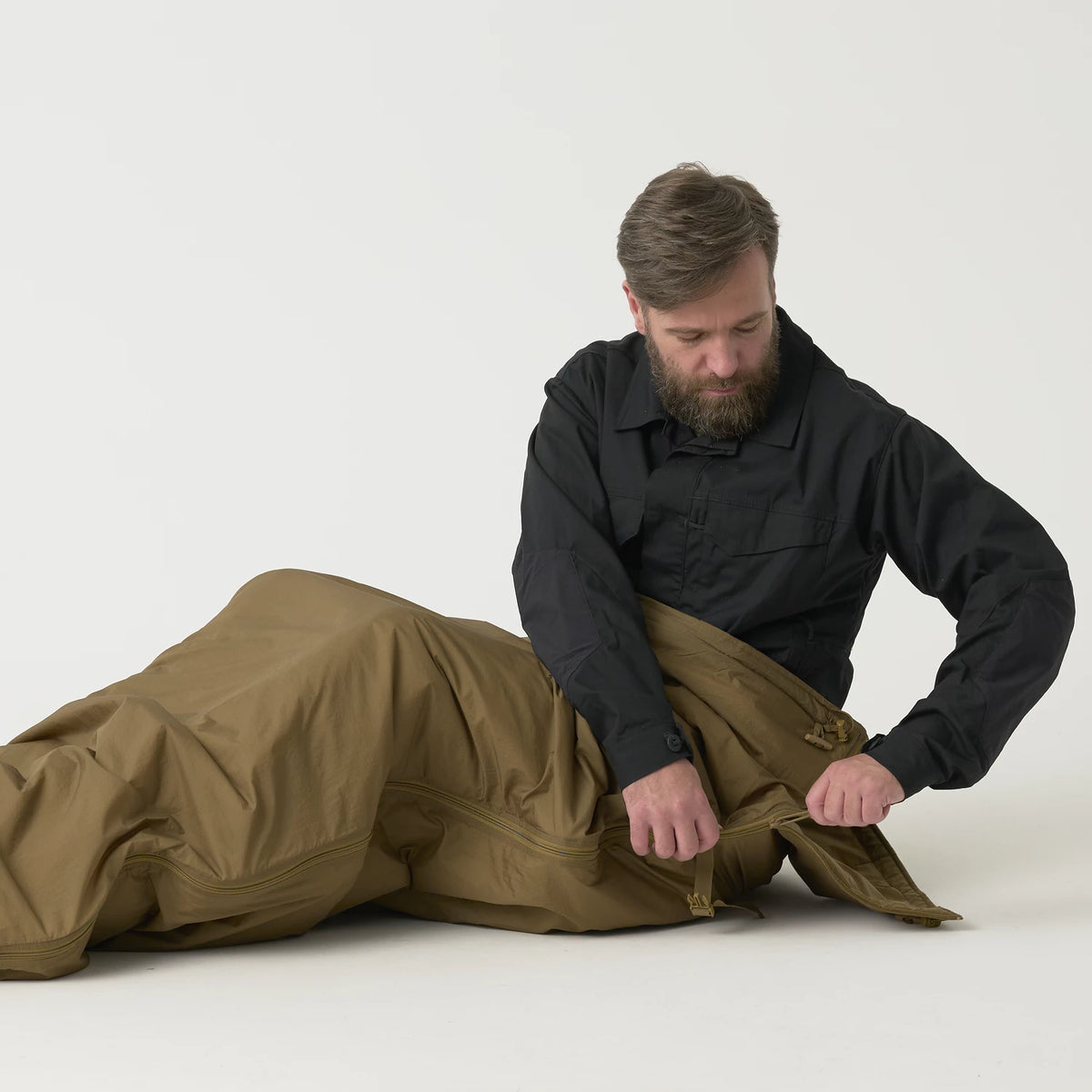 Helikon-Tex SWAGMAN ROLL pončo, zelená tráva – detail 6