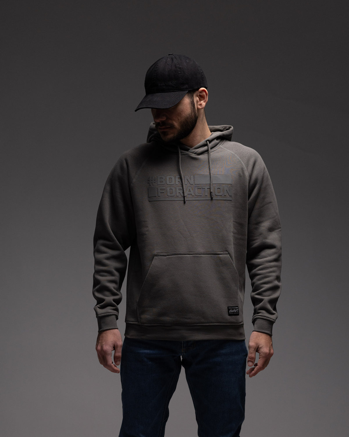 Pentagon Born For Action Hoodie, Melange