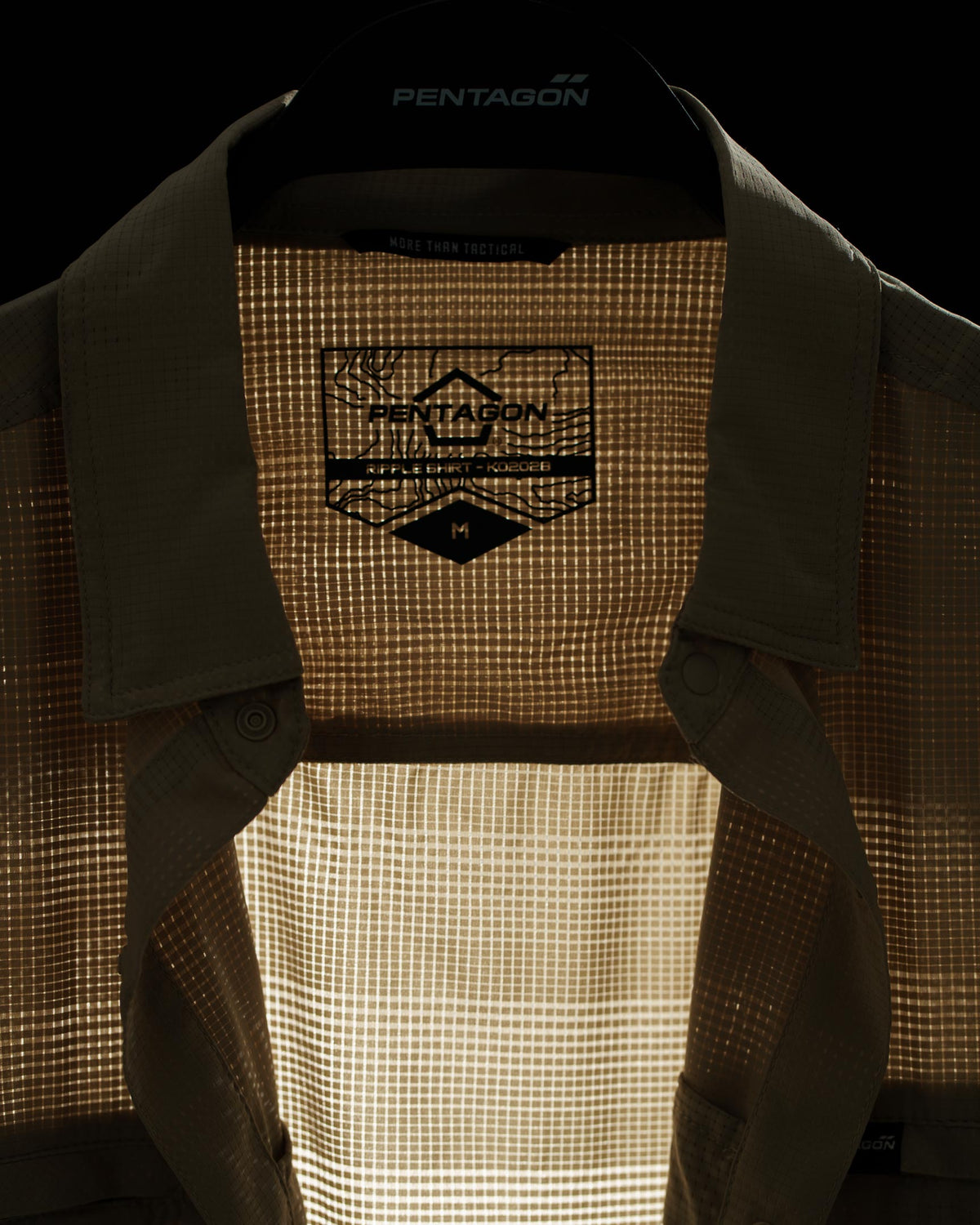 Pentagon Ripple Sunproof Shirt, Khaki