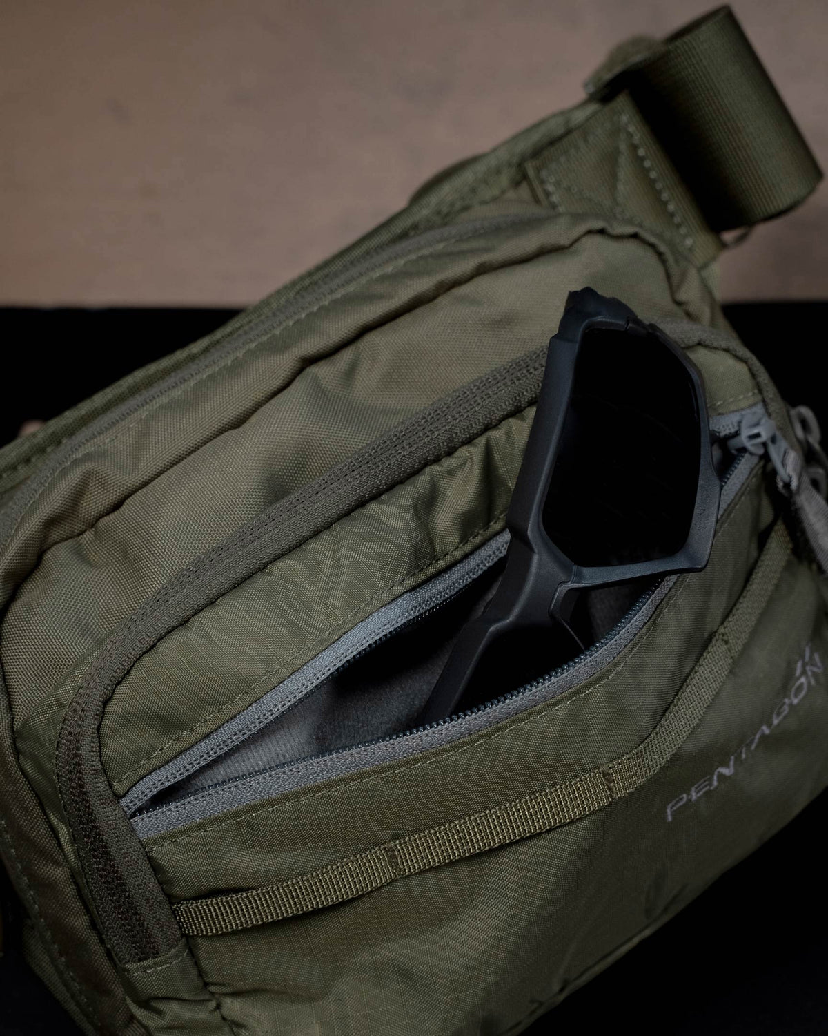 Pentagon Runner Hip Pack, Olive