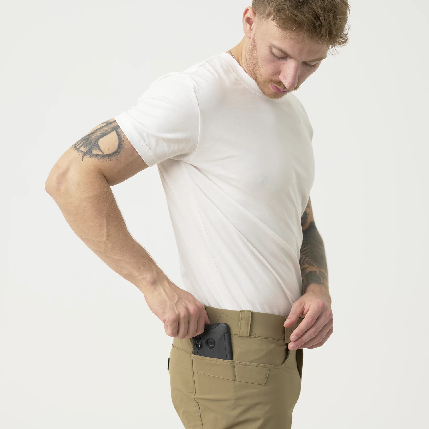 Helikon-Tex COVERT nohavice VersaStretch taktické Versa Stretch, Shadow Grey – detail 5
