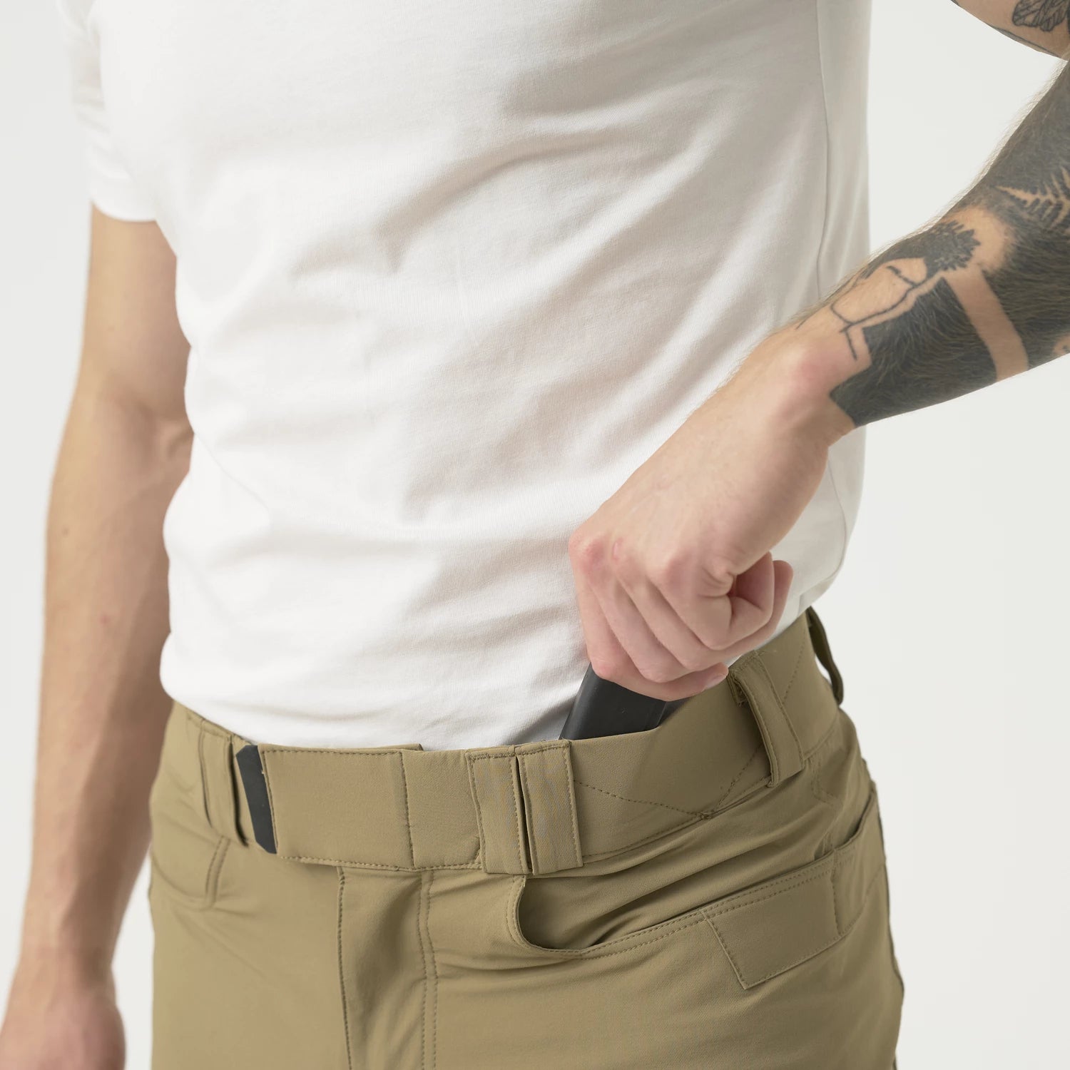 Helikon-Tex COVERT nohavice VersaStretch taktické Versa Stretch, Olive Drab – detail 7