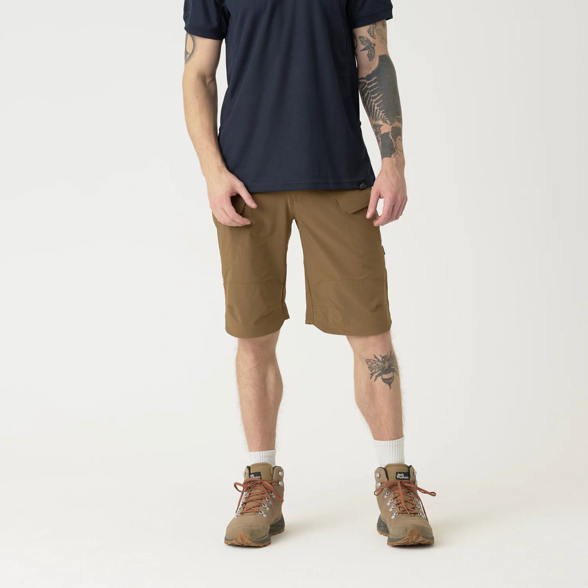 Helikon-Tex OTS 11" šortky VersaStretch taktické outdoorové Versa Stretch Lite, Shadow Grey – detail 1