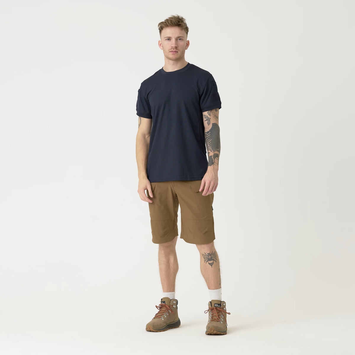 Helikon-Tex OTS 11" šortky VersaStretch taktické outdoorové Versa Stretch Lite, Khaki – detail 5