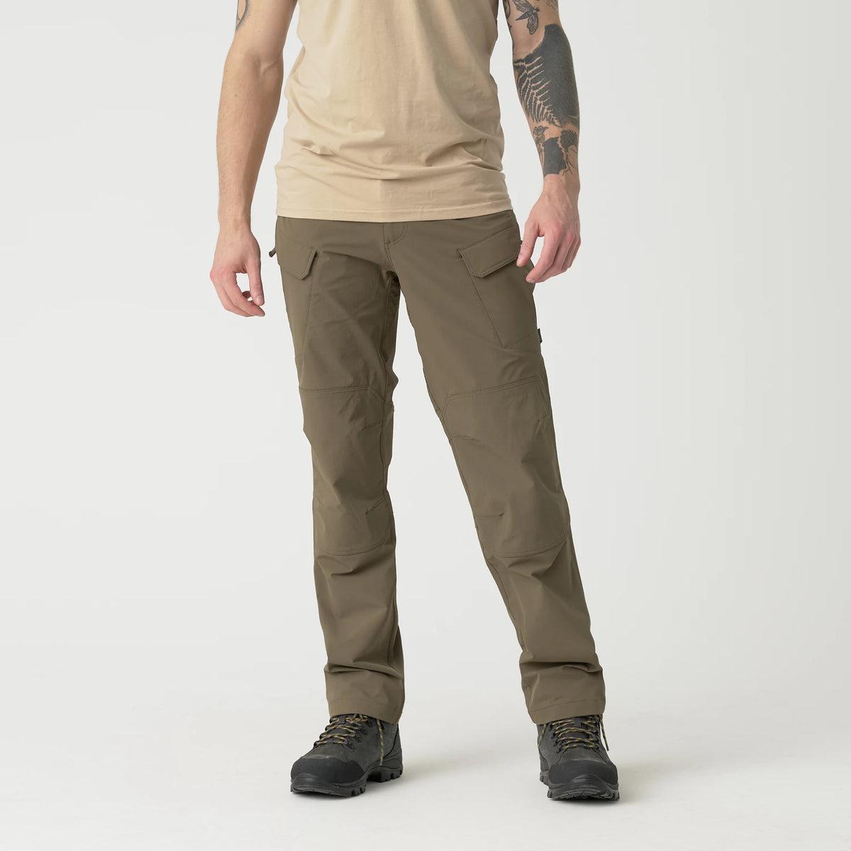 Helikon-Tex OTP nohavice VersaStretch taktické Outdoorové Versa Stretch, RAL 7013DE – detail