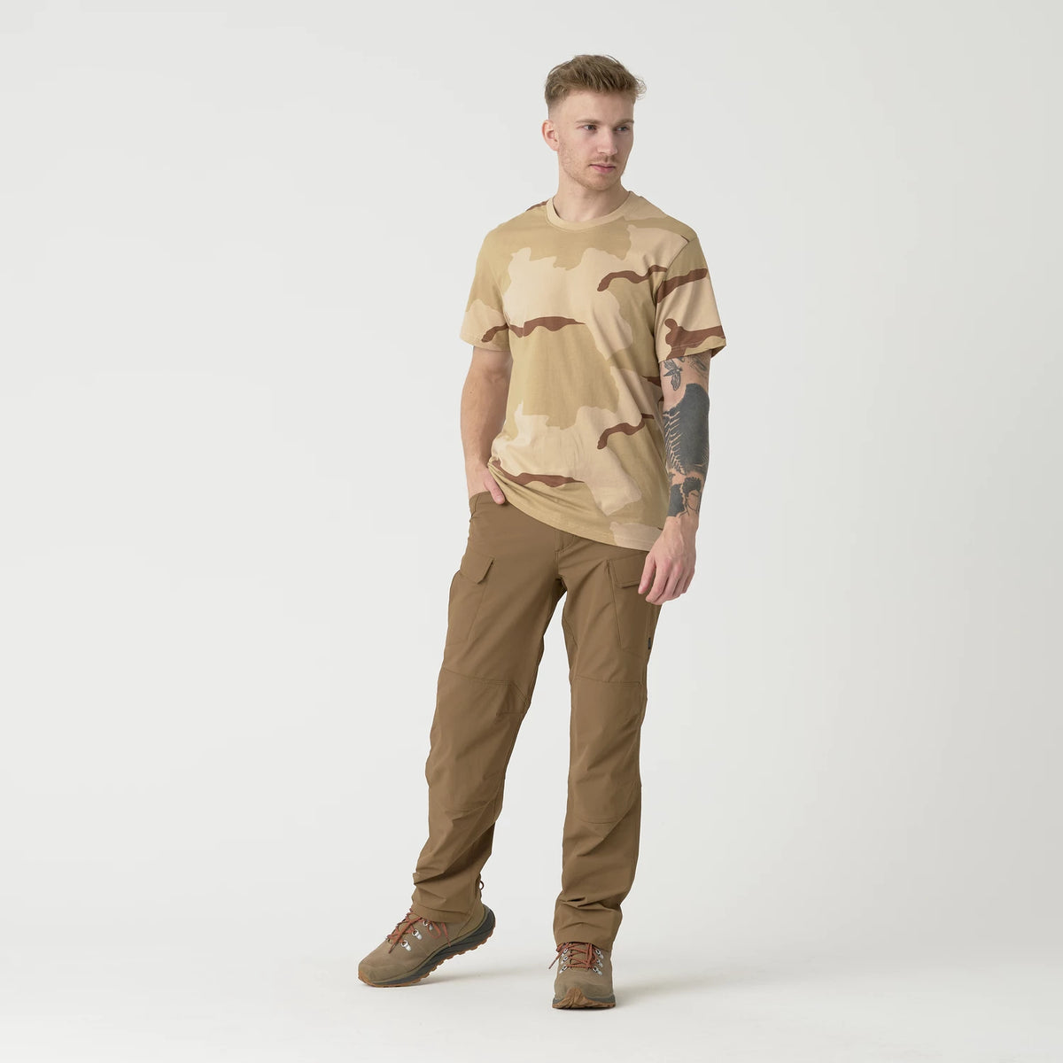 Helikon-Tex OTP nohavice VersaStretch taktické Outdoorové Versa Stretch, PenCott WildWood™ – detail 4