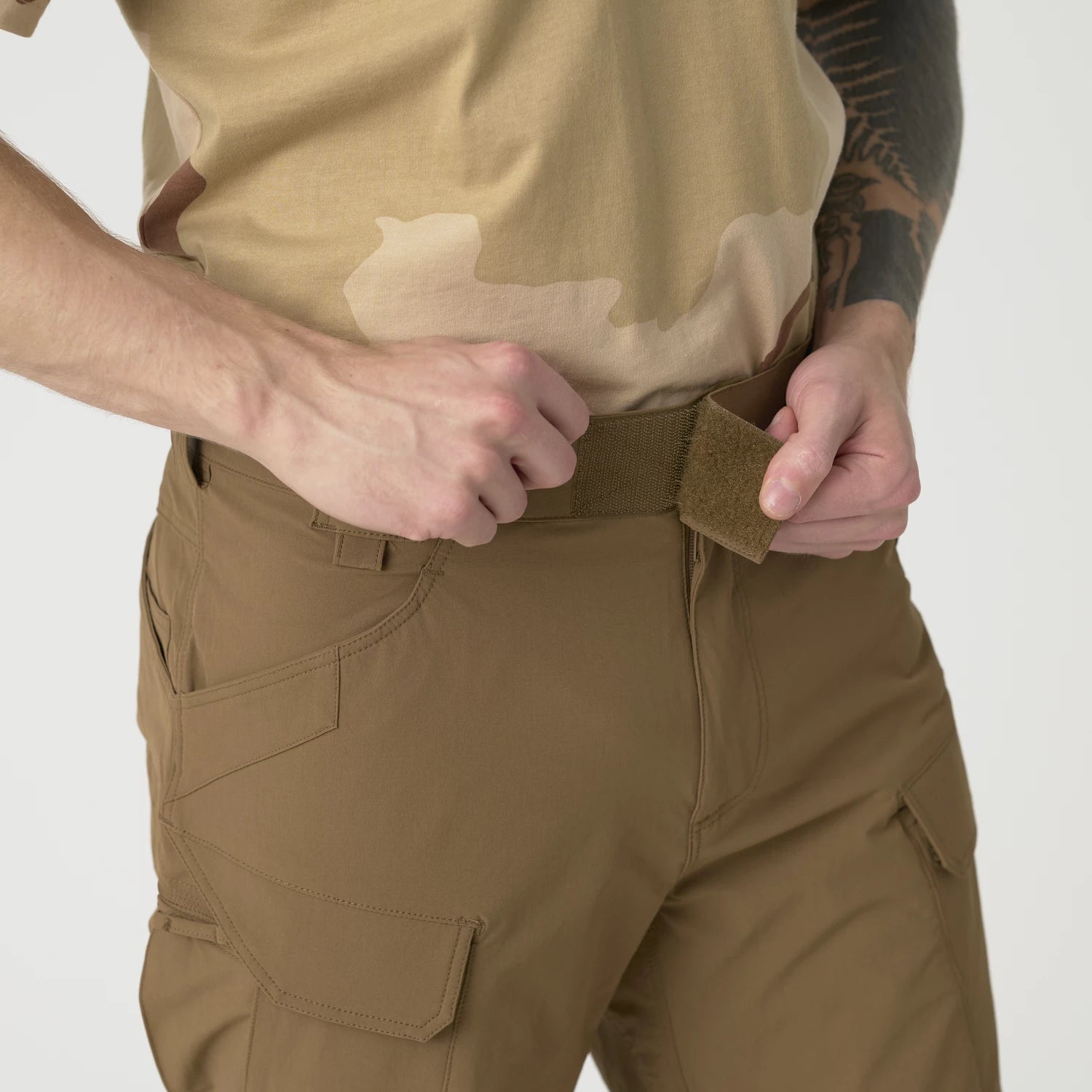 Helikon-Tex Outdoor Tactical nohavice taktické, čierne – detail 7