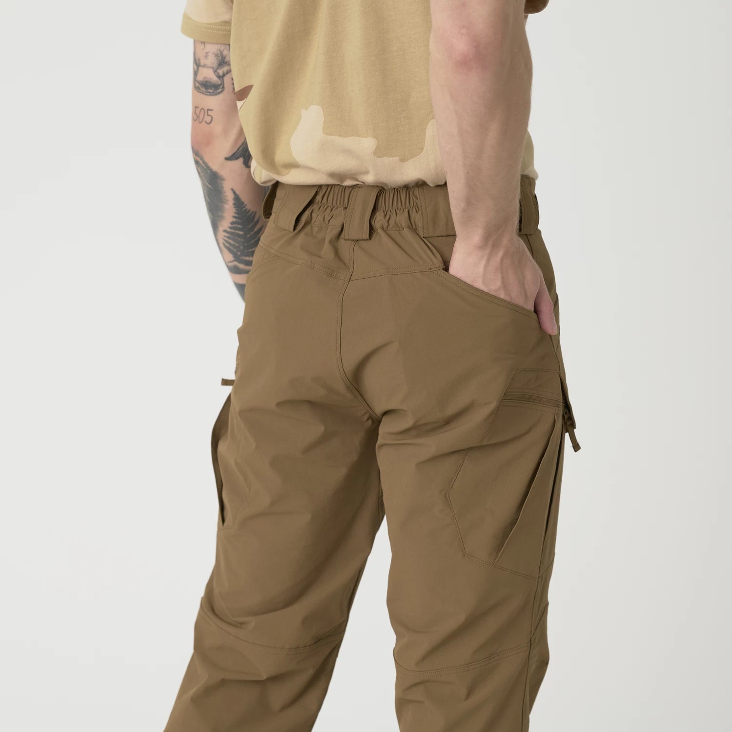Helikon-Tex Outdoor Tactical nohavice taktické, khaki – detail 15