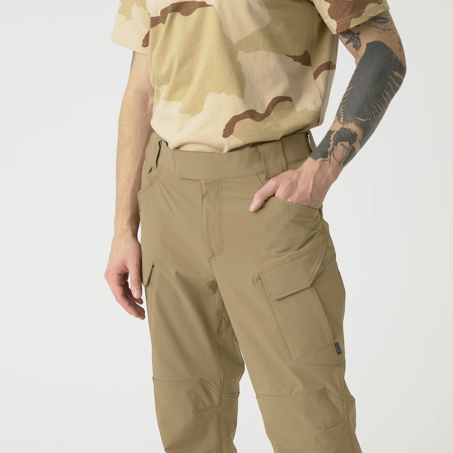 Helikon-Tex OTP nohavice VersaStretch taktické Versa Stretch Lite Outdoorové, Taiga Green – detail 12