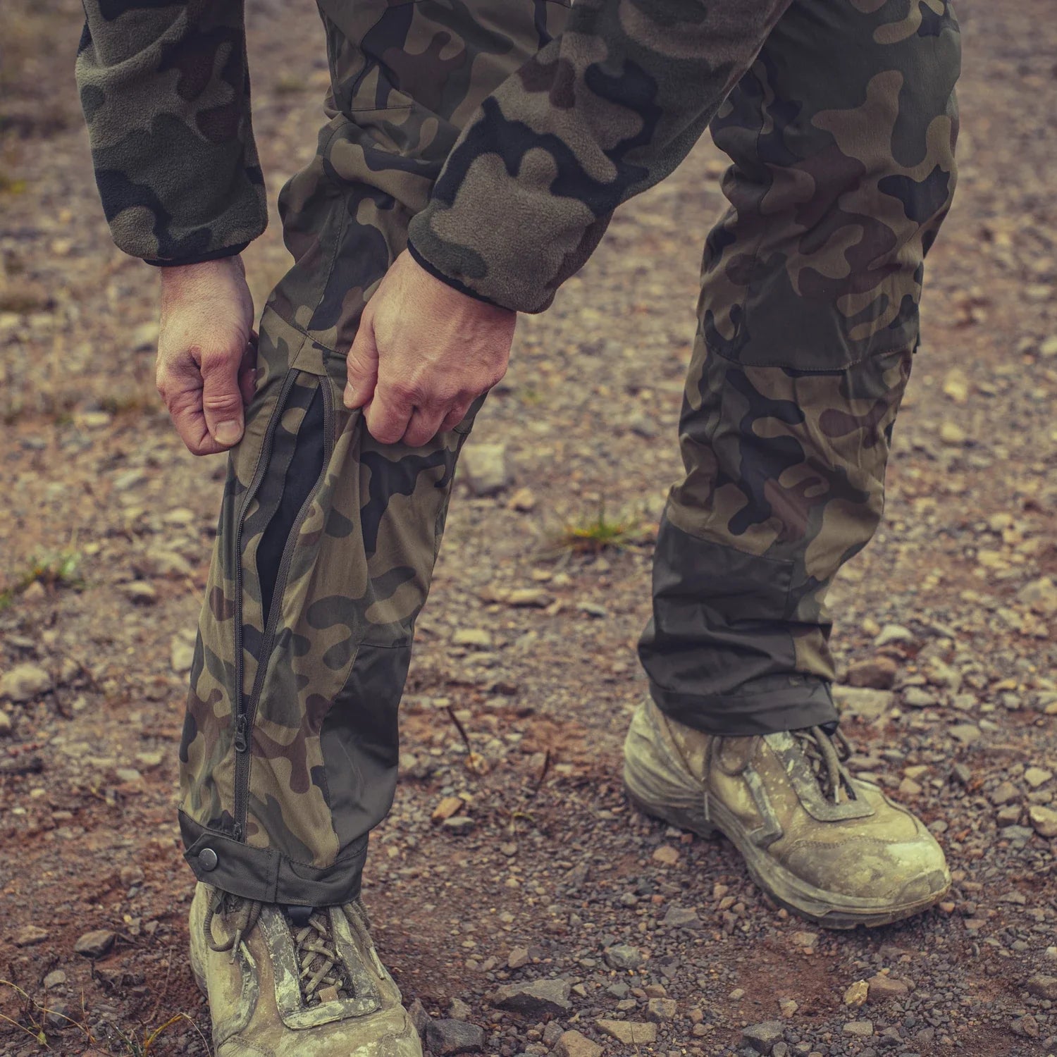 Helikon-Tex Trooper StormStretch® nohavice, PL Woodland