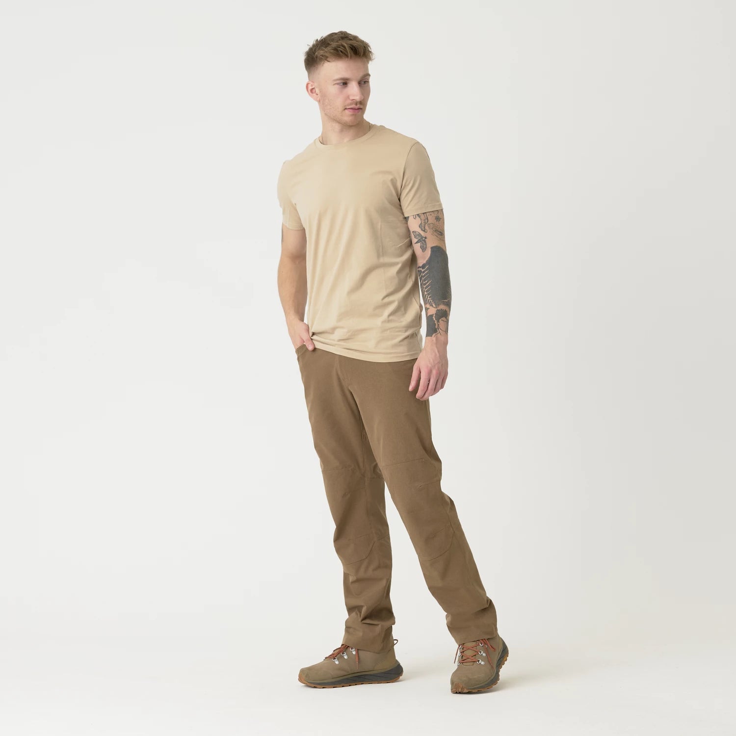 Helikon-Tex AeroTech trekingové nohavice taktické, Olive Drab – detail 1