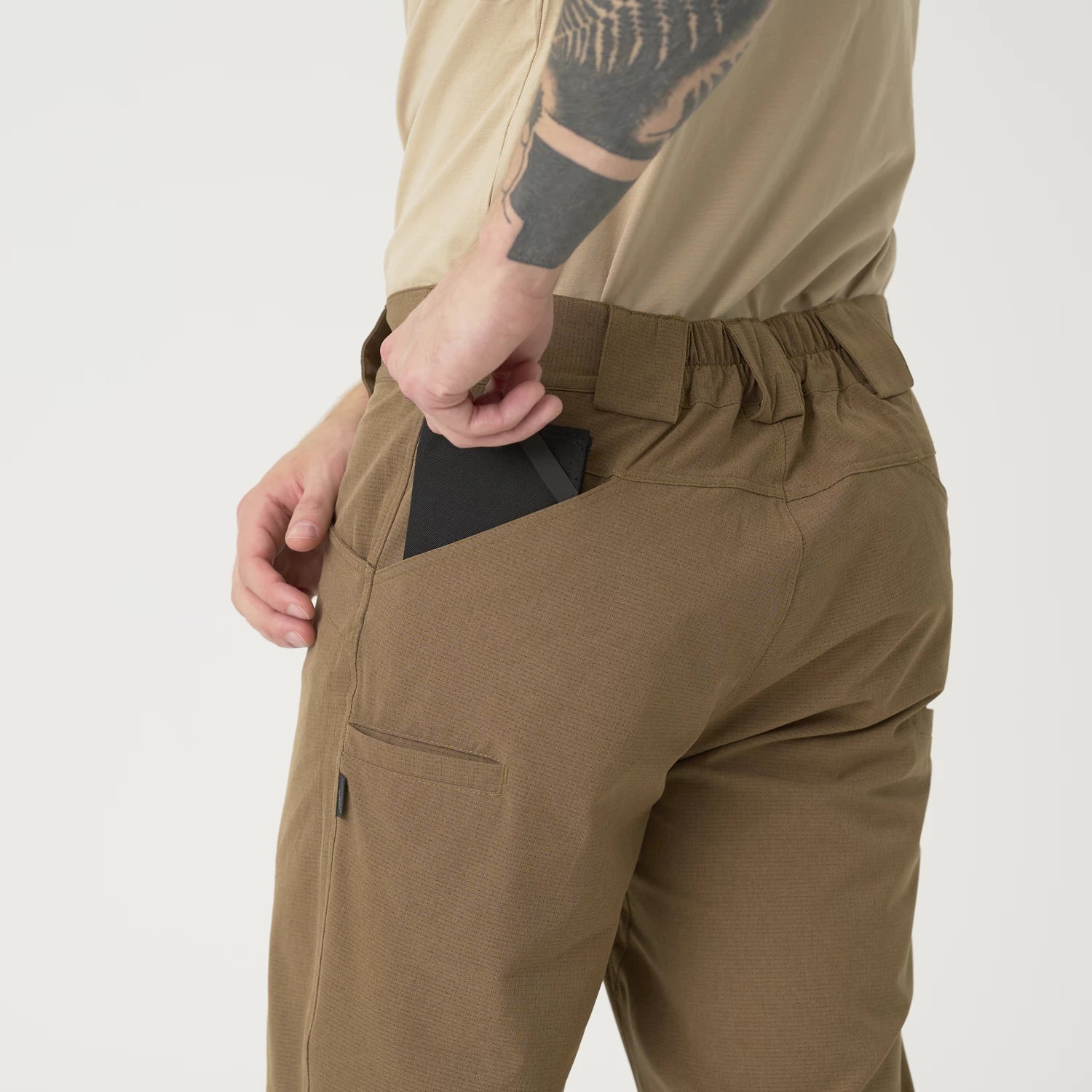 Helikon-Tex AeroTech trekingové nohavice taktické, Black – detail 7