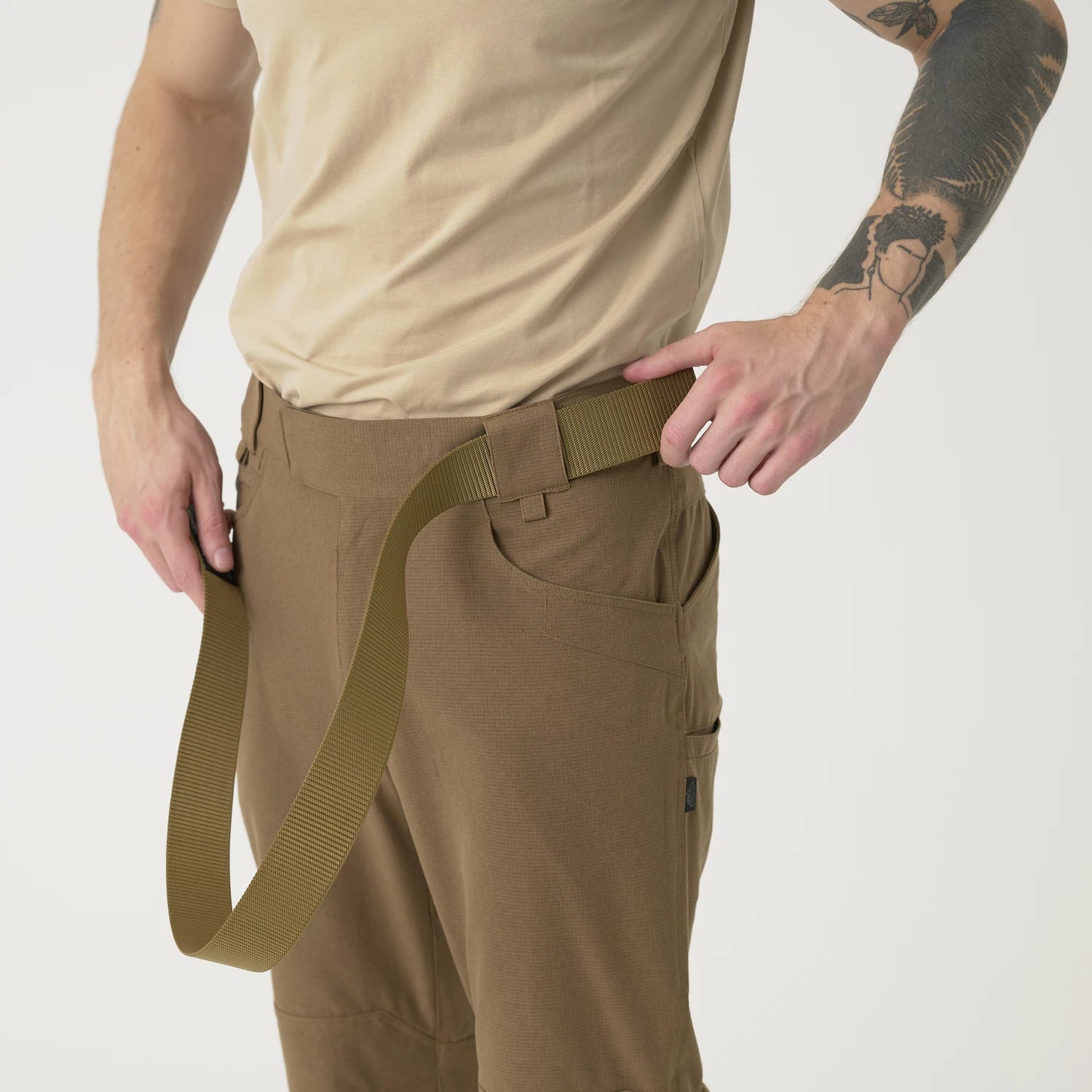 Helikon-Tex AeroTech trekingové nohavice taktické, Olive Drab – detail 8