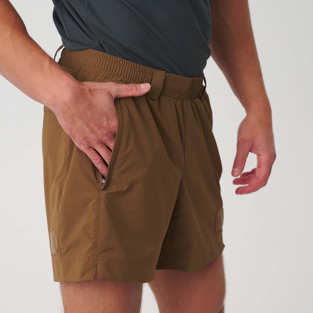 Helikon-Tex UTILITY LIGHT krátke nohavice, Mud Brown – detail 4