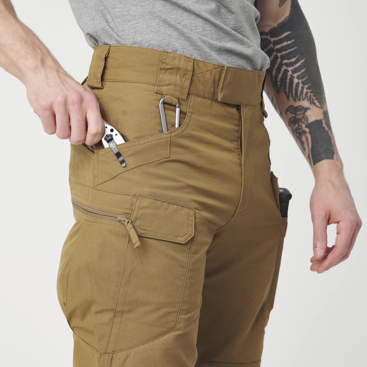 Helikon-Tex UTP nohavice taktické Flex, Black – detail 5