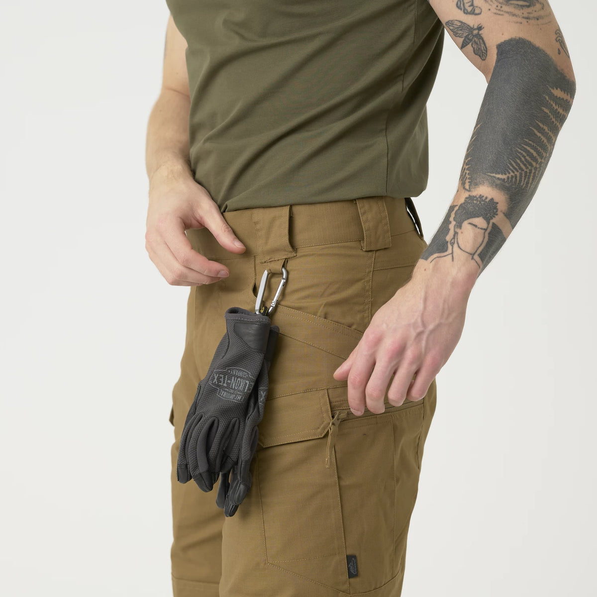 Helikon-Tex Urban Tactical 11" krátke nohavice Rip-Stop polycotton, coyote – detail 2