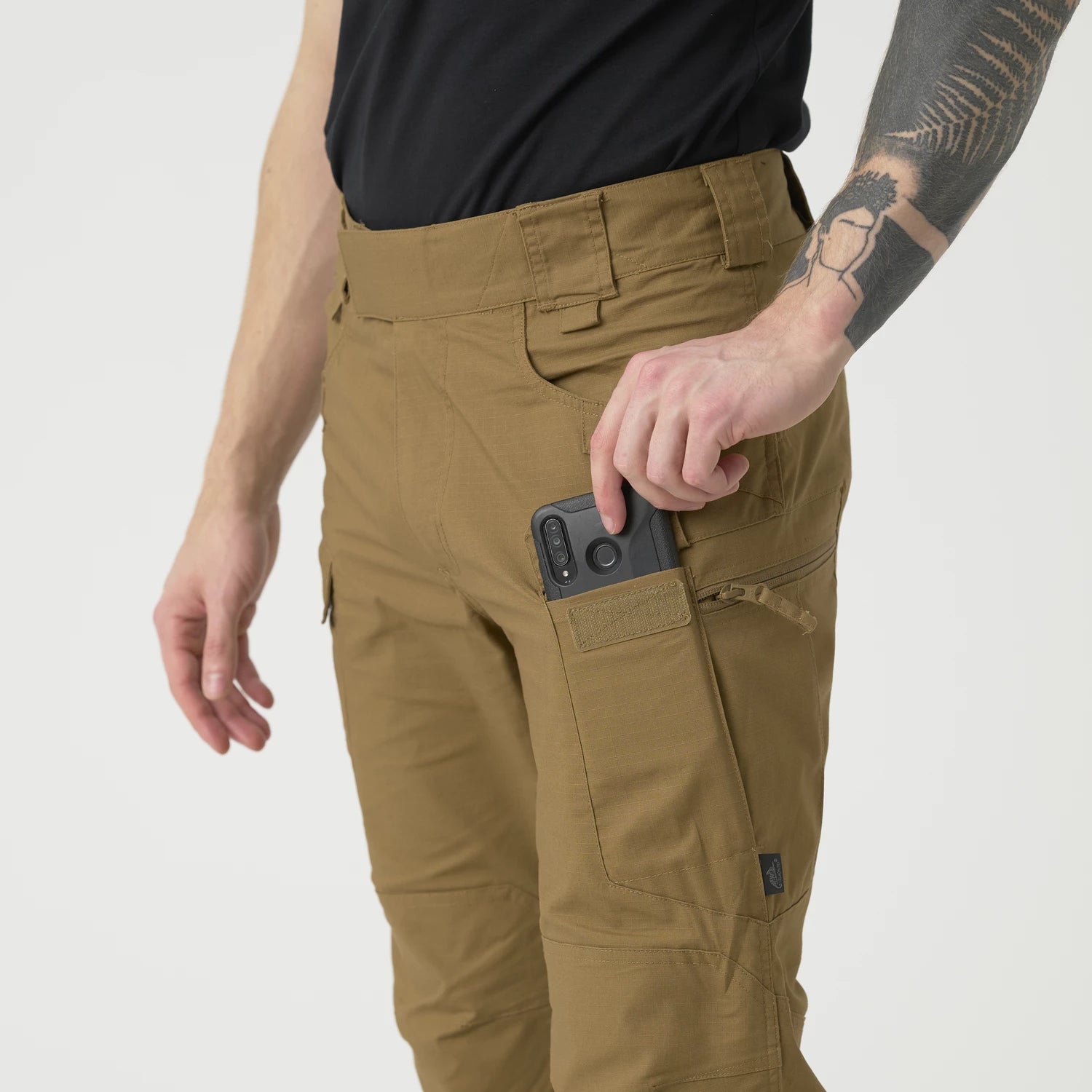 Helikon-Tex Urban Tactical nohavice Rip-Stop polycotton, Adaptive Green – detail 4