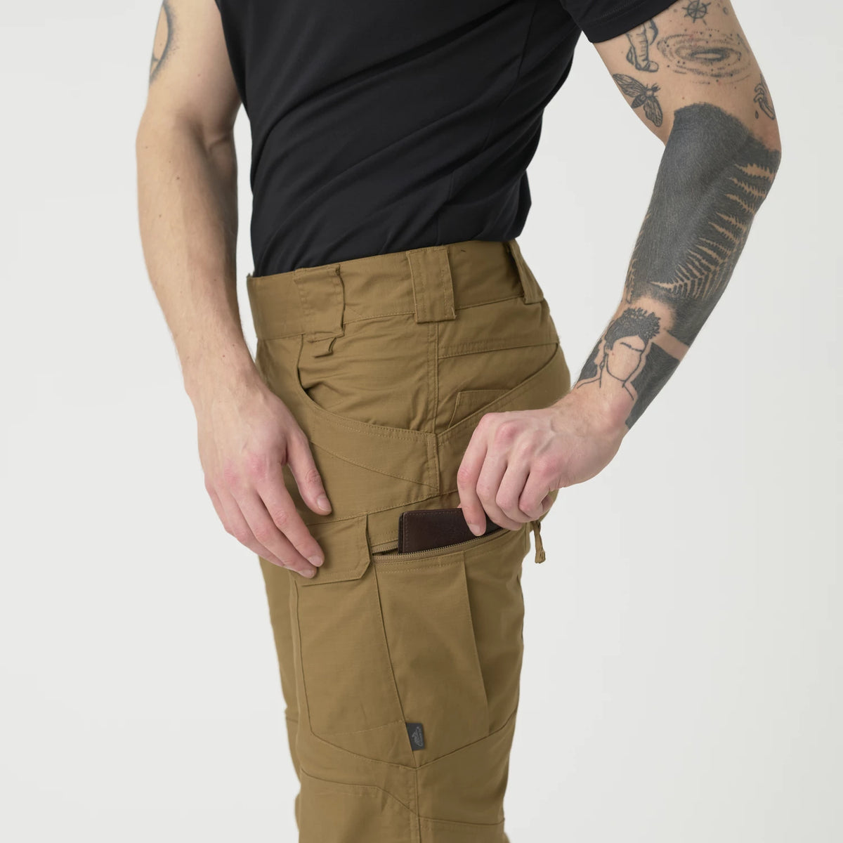 Helikon-Tex Urban Tactical nohavice Rip-Stop polycotton, coyote – detail 6