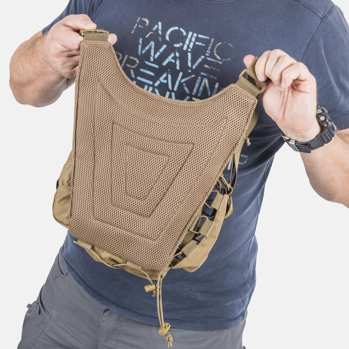 Helikon-Tex EDC taška cez rameno, Shadow Grey – detail 12