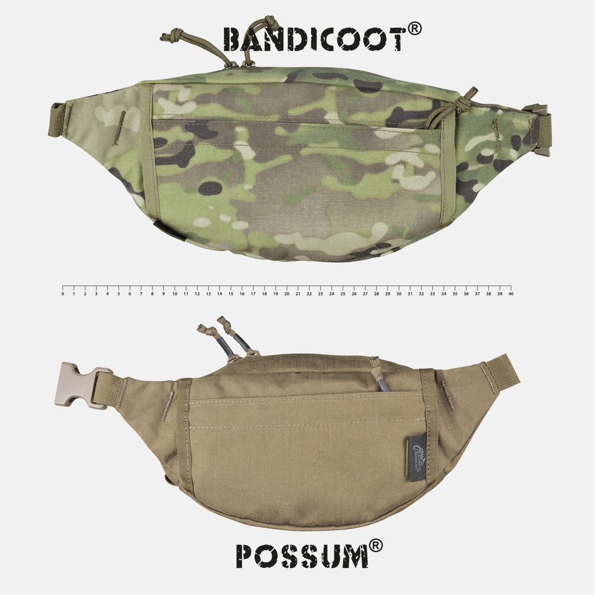 Helikon-Tex POSSUM WAIST ľadvinka, čierna – detail 5
