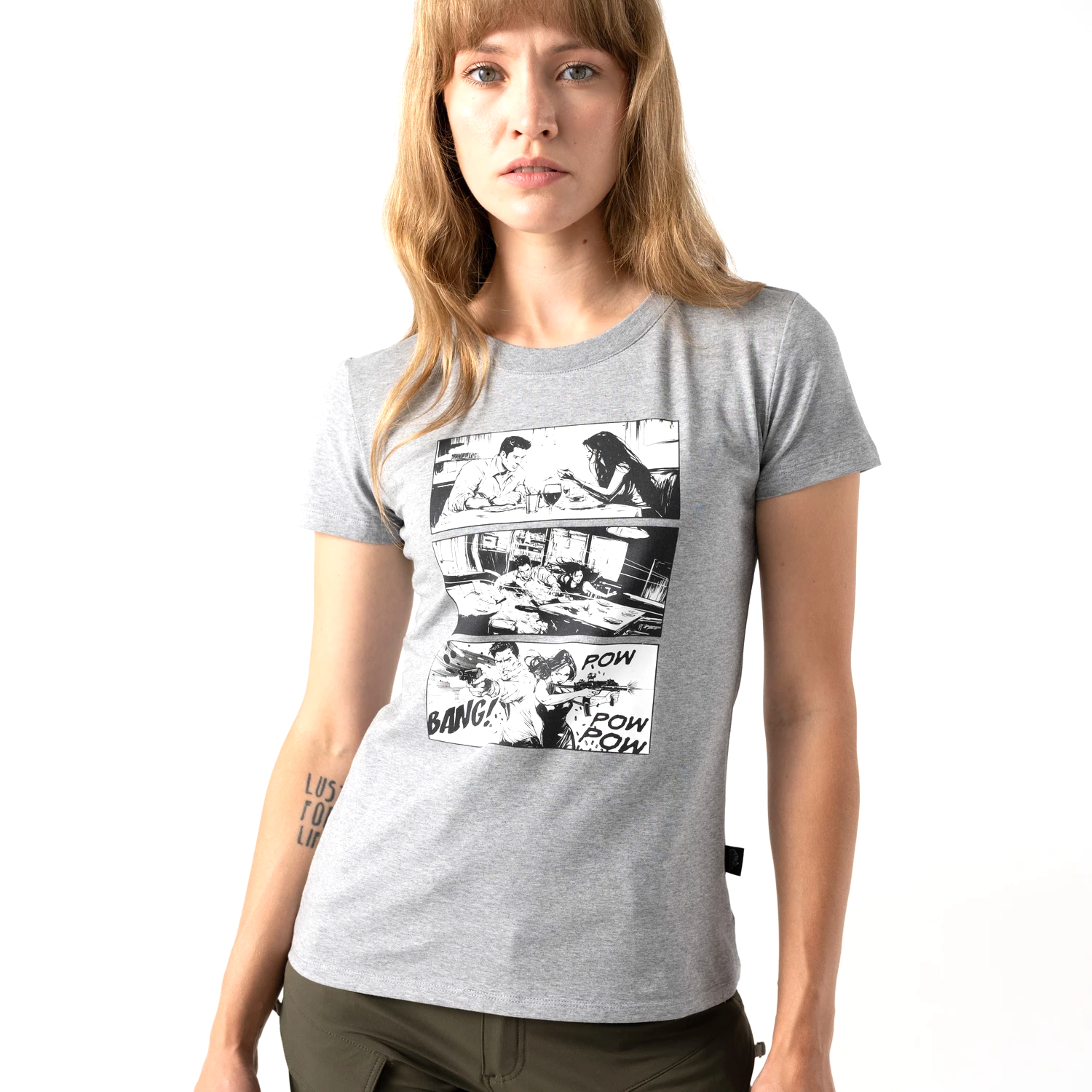 Helikon-Tex Combat Date dámske tričko, čierne