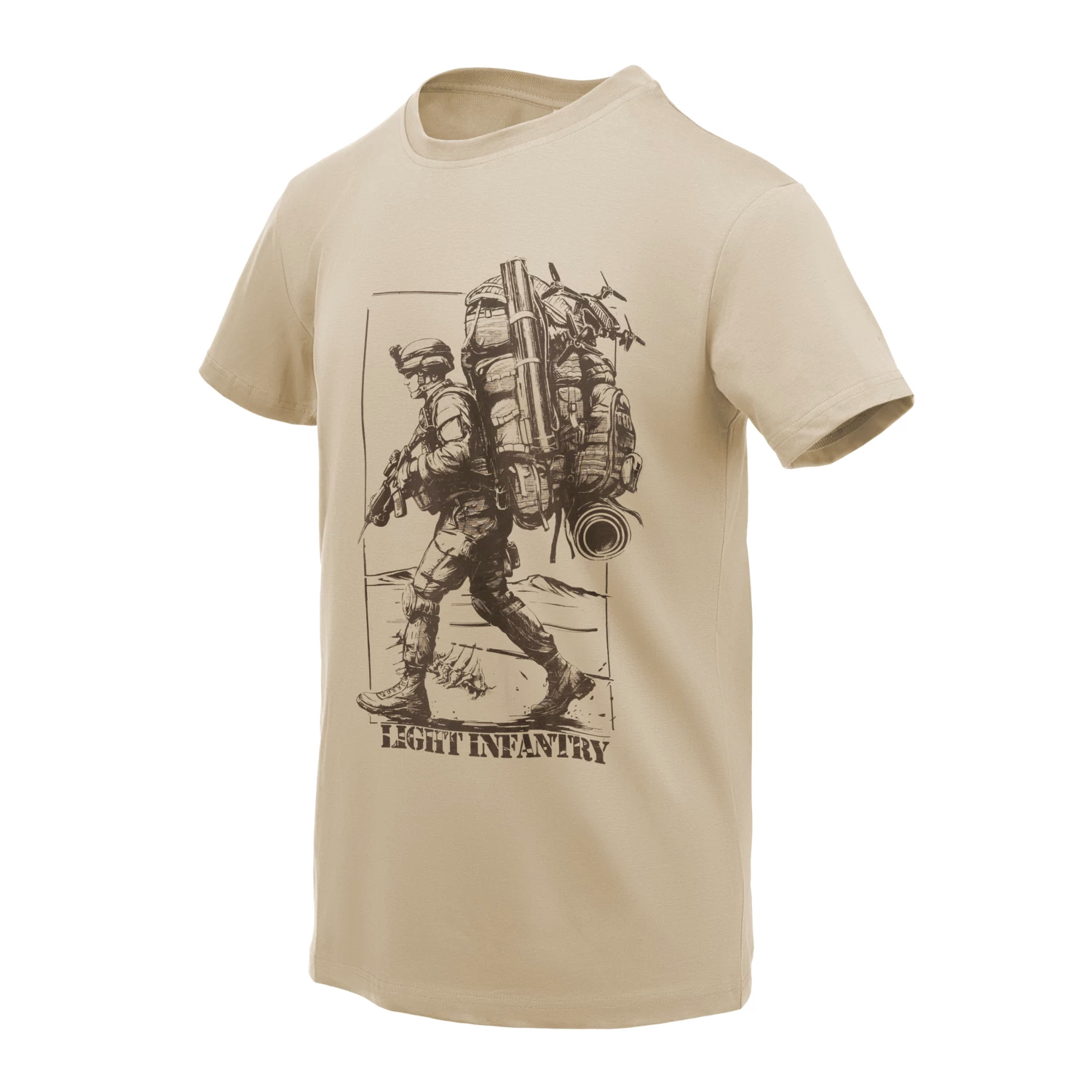 Helikon-Tex Light Infantry tričko, khaki