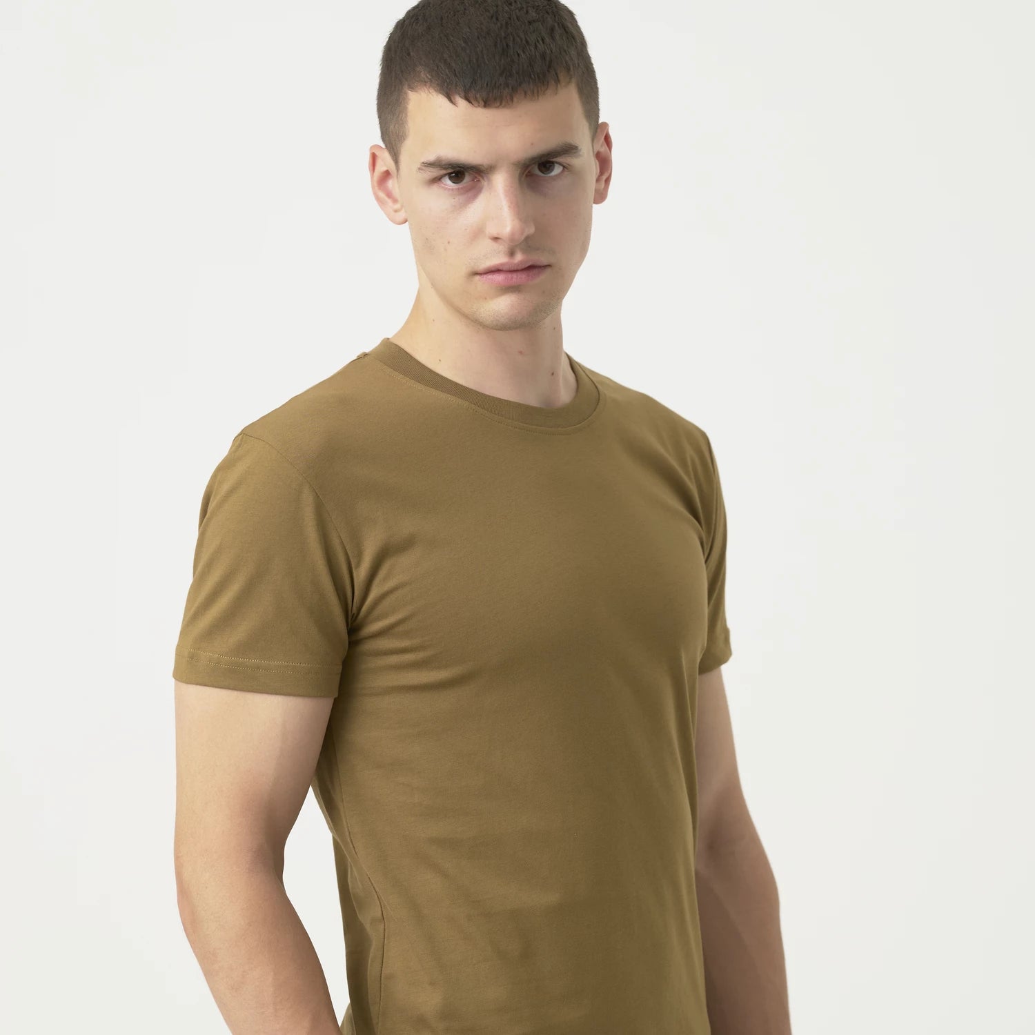 Helikon-Tex tričko bavlna, Mud Brown – detail 2