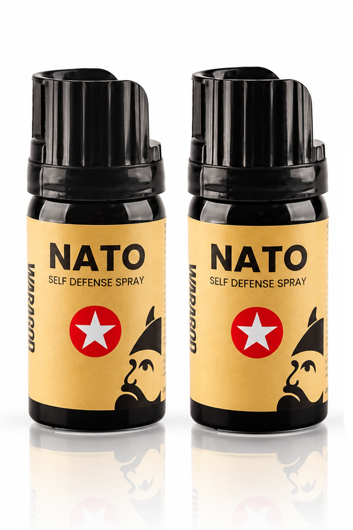 WARAGOD NATO σπρέι δακρυγόνου σετ 2 τεμ., 40ml