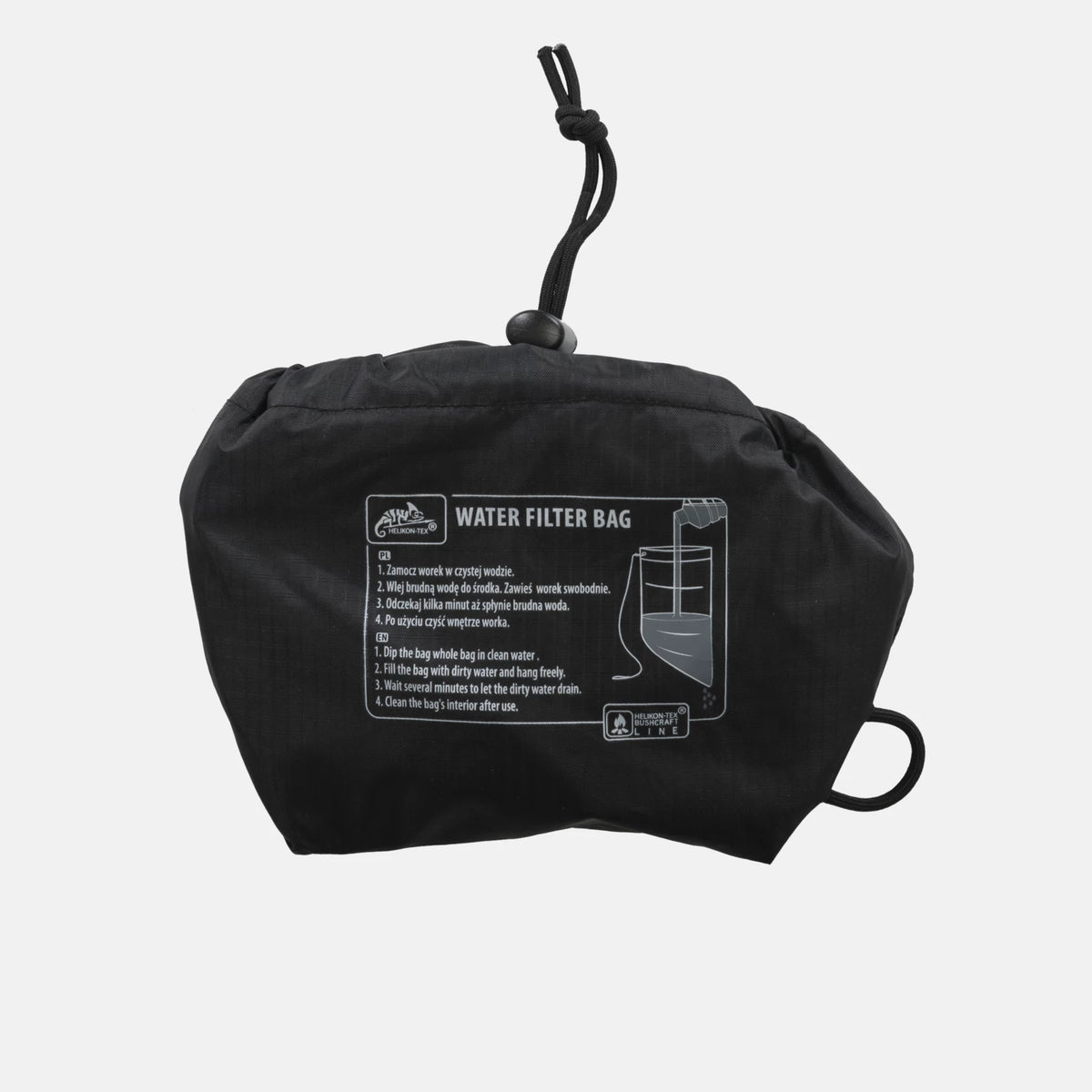 Helikon-Tex Survival vodný filter, biely / čierny A – detail 1
