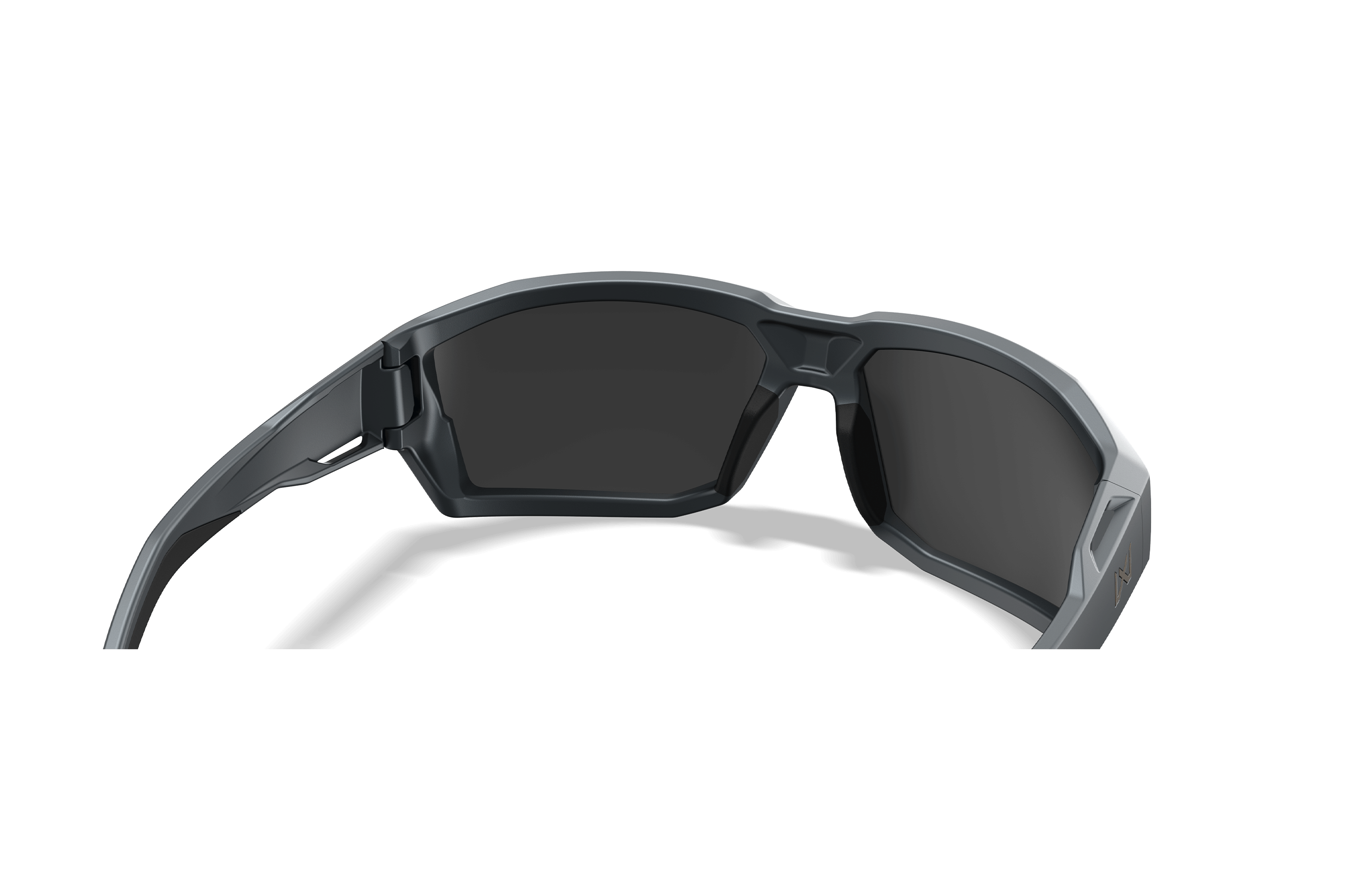 Wiley X Alpine Ballistic Sunglasses, Matte Graphite Grey / CAPTIVATE Tungsten Mirror