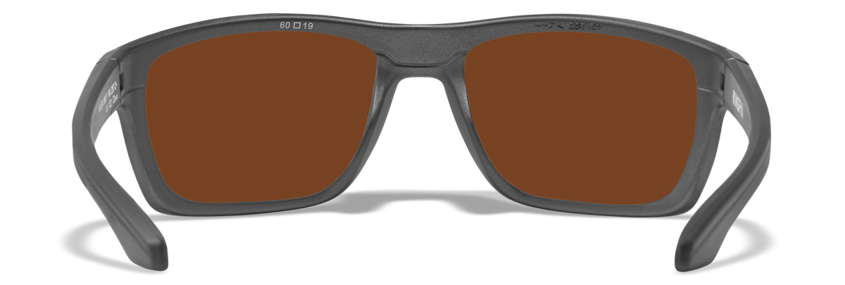 Wiley X Kingpin polarizačné okuliare Captivate, green mirror