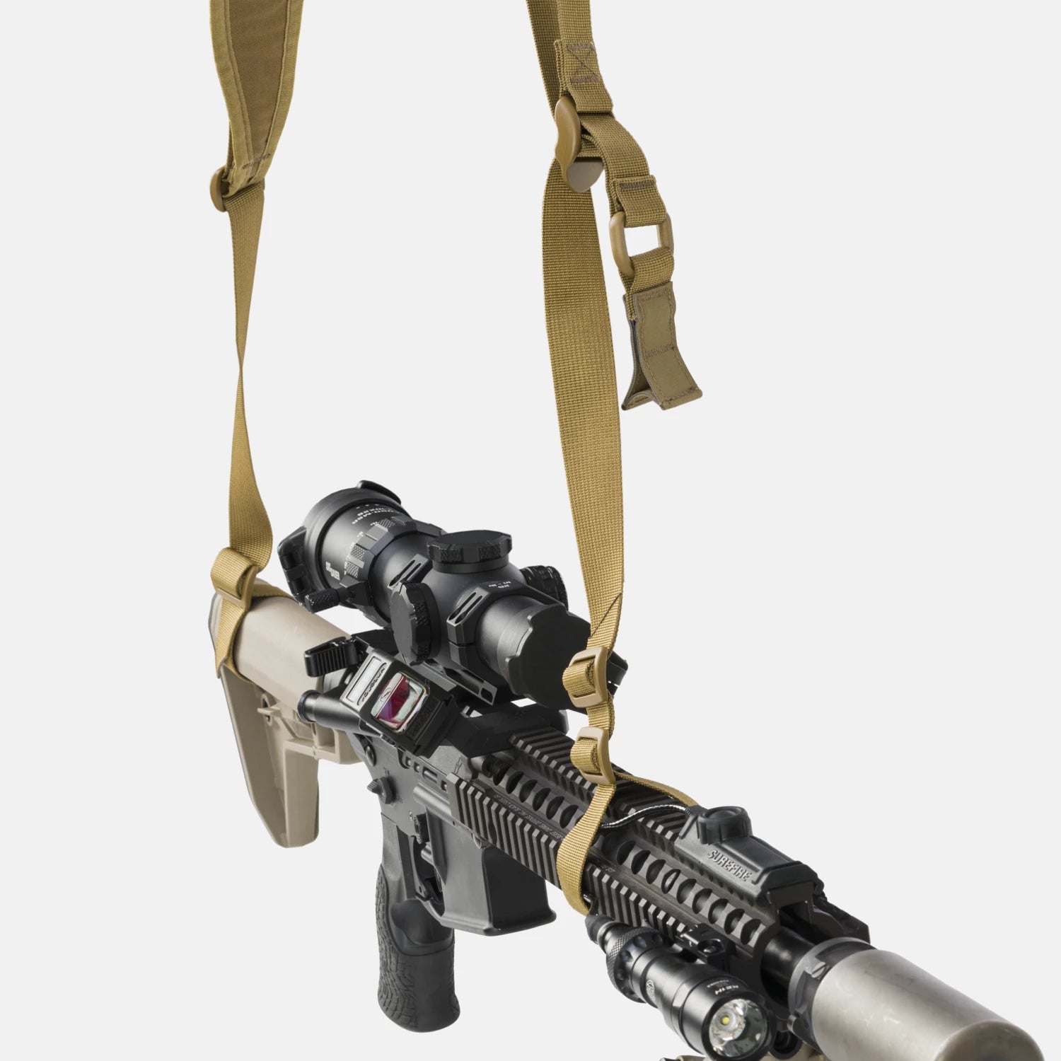 Helikon-Tex Mirage Carbine popruh na zbraň, PL Woodland – detail 8
