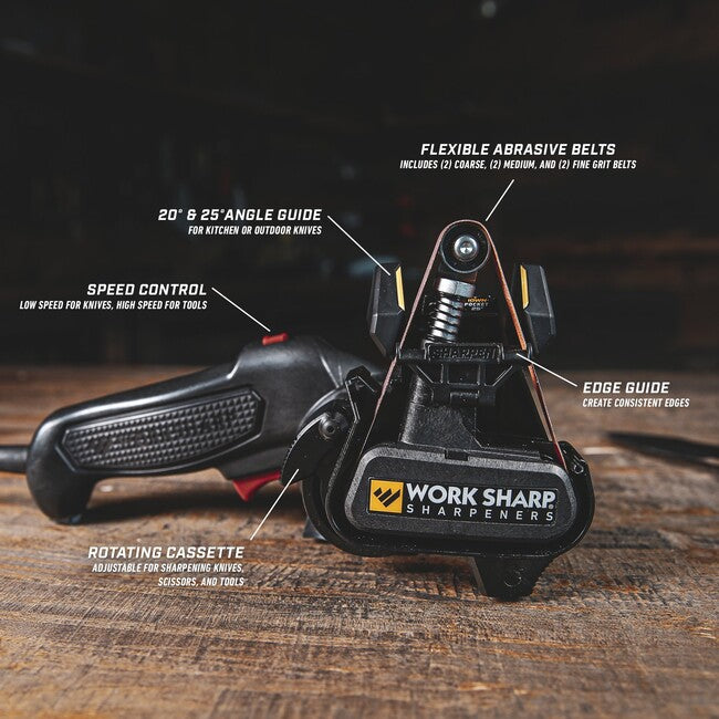 Work Sharp Knife & Tool Sharpener MK.2 Electric Sharpener