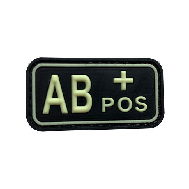 WARAGOD AB POS PVC Patch Glow in the Dark