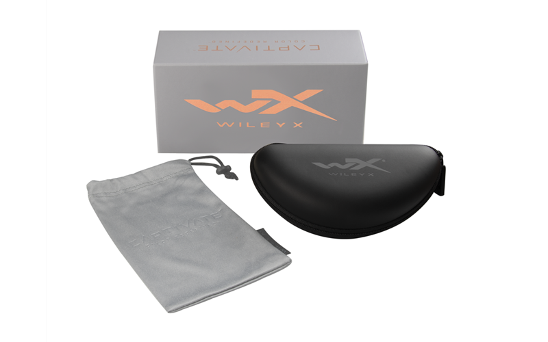 Wiley X Captivate Omega Polarized Sunglasses, Bronze Mirror