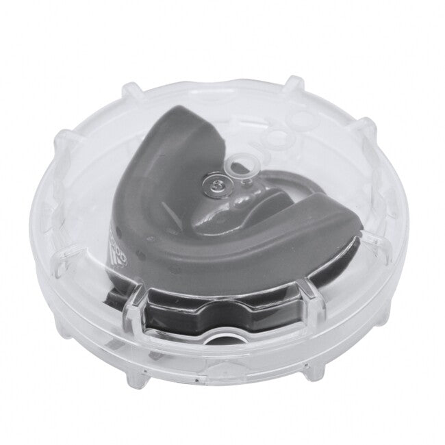 Adidas Opro Silver Mouthguard, Black-Red