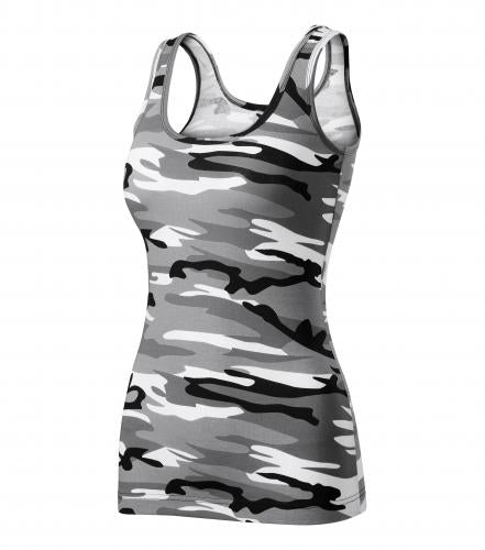 Malfini Women's Tank Top Camouflage 180g/m2, Grey