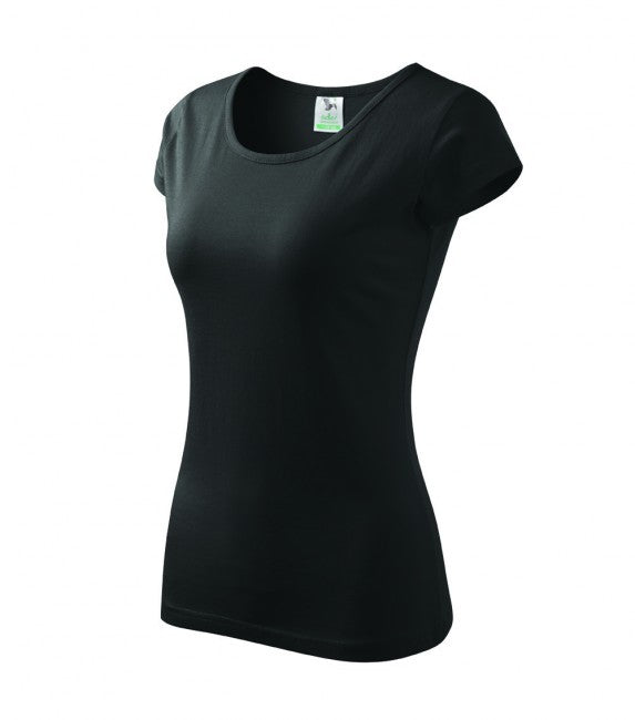 Malfini Women's Pure 150g/m2 T-Shirt, Black