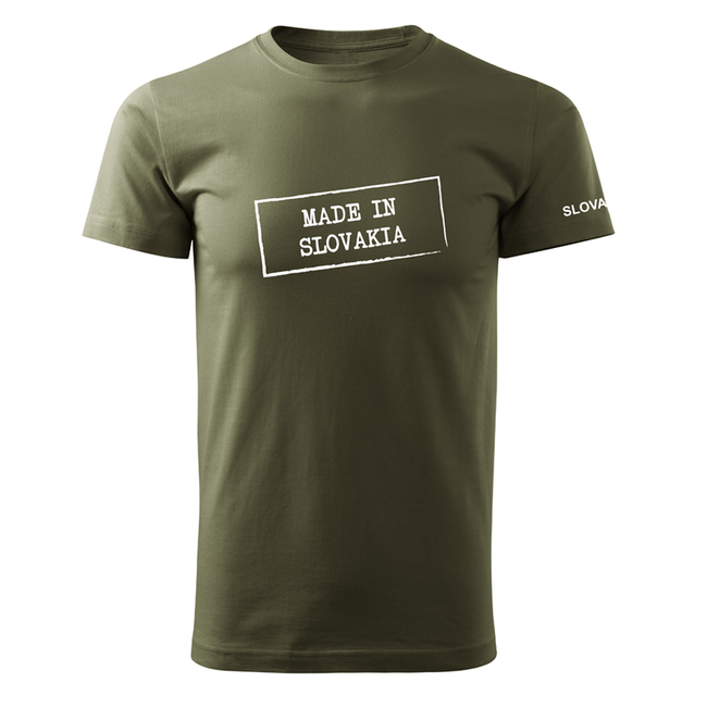 DRAGOWA Short Sleeve Lovu Zdar T-Shirt 160 g/m², Olive