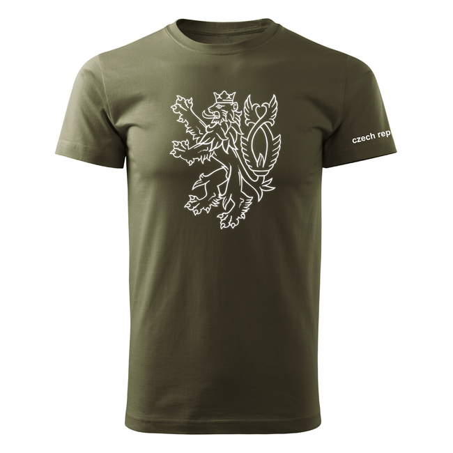 DRAGOWA T-shirt, Short-sleeved, 160g/m², Olive