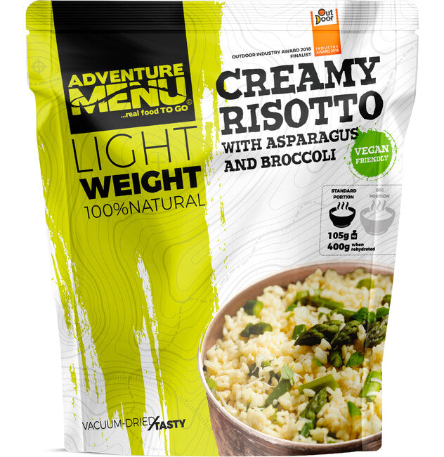 Adventure Menu Creamy Risotto with Asparagus and Broccoli, 600g