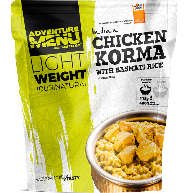 Adventure Menu Chicken Korma with Basmati Rice, 600g