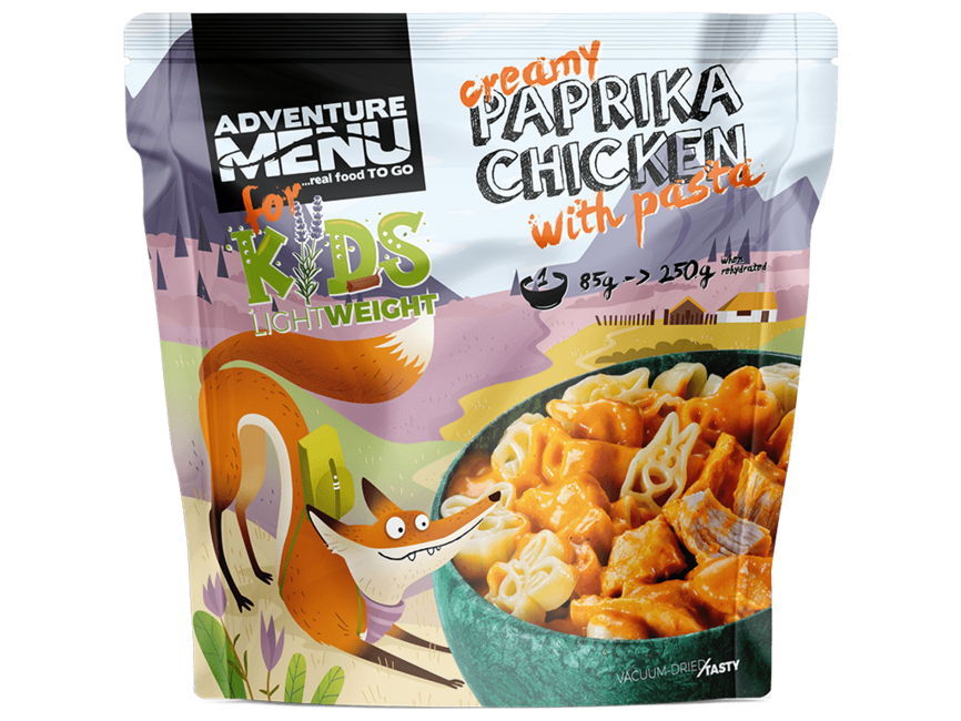 Adventure Menu Chicken Paprikash with Pasta, 250g