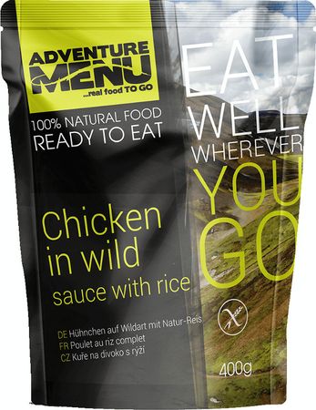 AdventureMenu Chicken with Wild Rice 400g