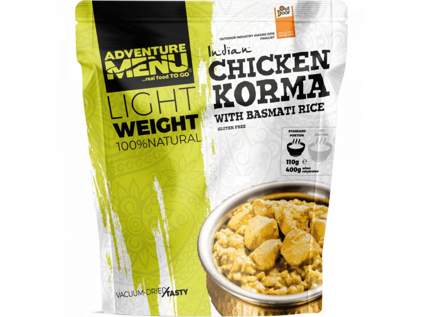 Adventure Menu Chicken Korma with Basmati Rice 400g