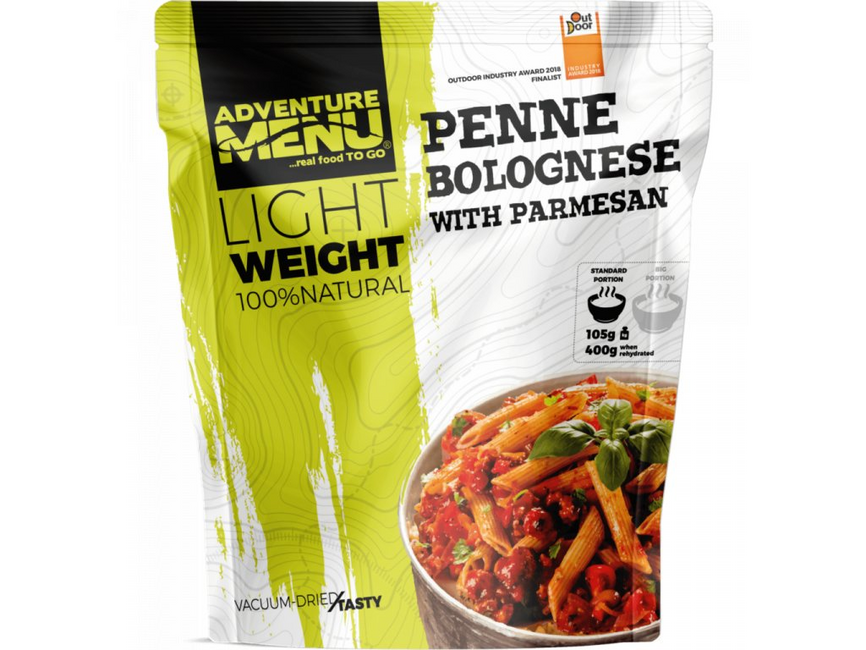 Adventure Menu Penne with Bolognese Sauce and Parmesan 400g