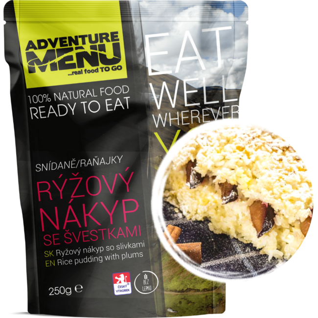 Adventure Menu Rice Casserole with Plums, 250g